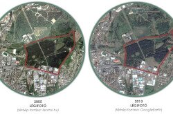 7. ábra: Légifotók