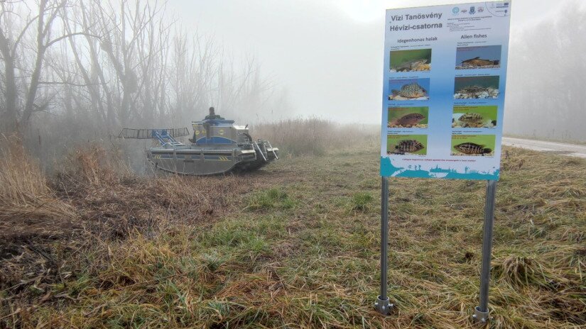 A BfNPI kollégája munkában