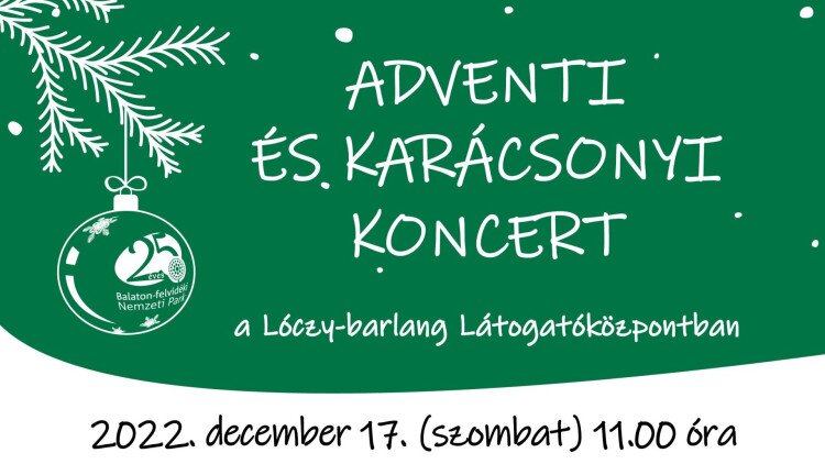 Adventi zenés délután a Lóczy-barlangban 2021-12-18