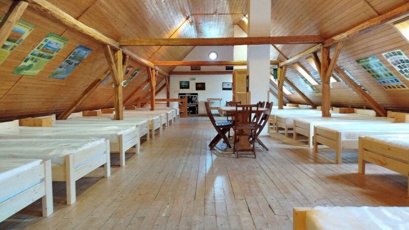 A felújított szállástér