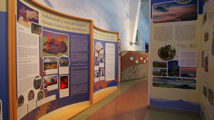 A kiállítás geológiai része