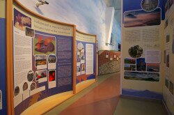 A kiállítás geológiai része