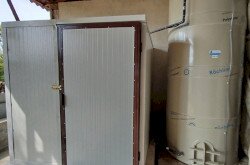 A kút felújításánál beépítették a szükséges tisztító-berendezéseket