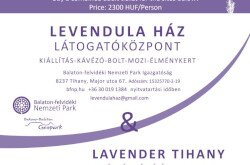 A Levendula Ház és a Lavender Tihany kombinált belépőjegye