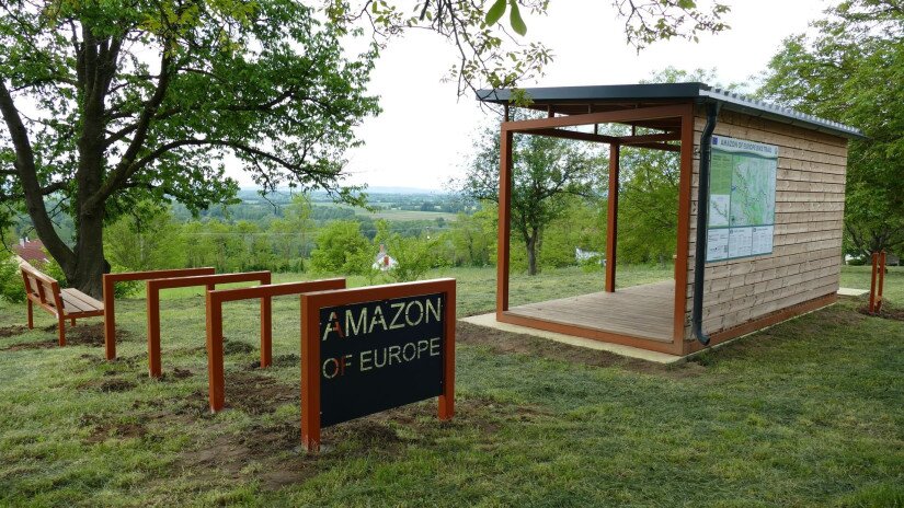 Amazon of Europe Bike Trail, őrtilosi pihenőhely