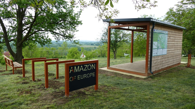 Amazon of Europe Bike Trail, őrtilosi pihenőhely