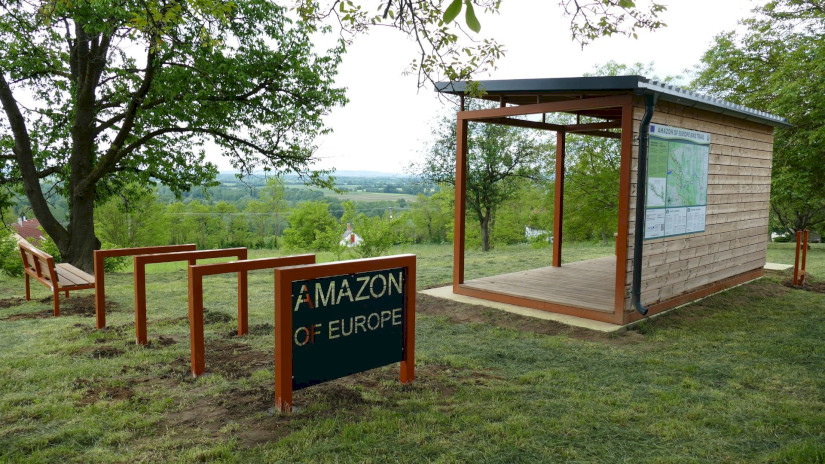 Amazon of Europe Bike Trail, őrtilosi pihenőhely