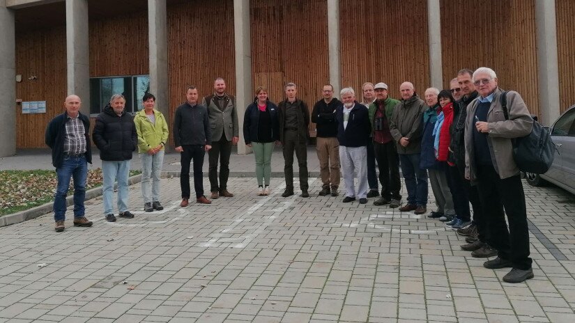 A Ramsari Egyezmény Magyar Nemzeti Bizottsága és Dr. Rácz András, természetvédelemért felelős államtitkár.