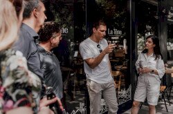 A sajtótájékoztató első részének a desszertműhely adott otthont