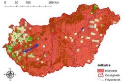 A selyemkóró hazai elterjedése