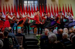 Az 1848/49-es forradalom és szabadságharc évfordulója, március 15-e alkalmából tartott kitüntetési ünnepség.