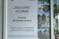 Az egyik "zöld" különdíj a nemzeti park igazgatóságtól