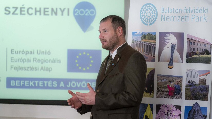 Bende Zsolt, a Balaton-felvidéki Nemzeti Park Igazgatóság igazgatója