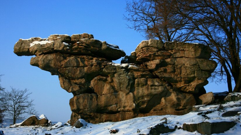 Bewegliche Steine von Szentbékkálla