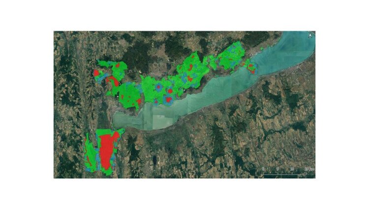 A Balaton-felvidéki Nemzeti Park természetvédelmi zónabeosztása