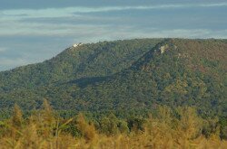 Burg von Rezi im Herbst