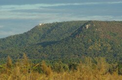 Burg von Rezi im Herbst