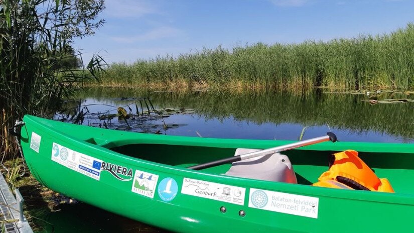 Canoeing at Kis-Balaton