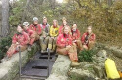 Der Eingang bei der Csodabogyós Höhle