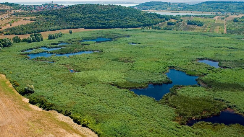 Der Külső-tó und der Belső-tó: äußerer See, Innerer See