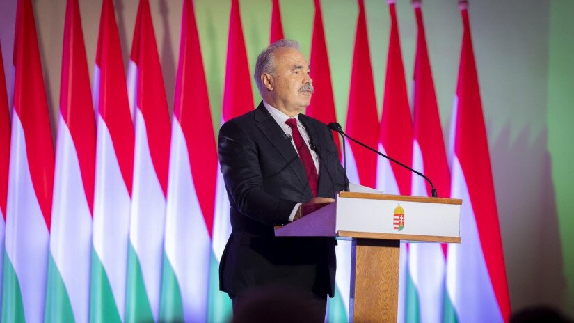 Dr. Nagy István agrárminiszter az október 23-i ünnepségen