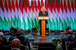 Dr. Nagy István agrárminiszter az ünnepségen.