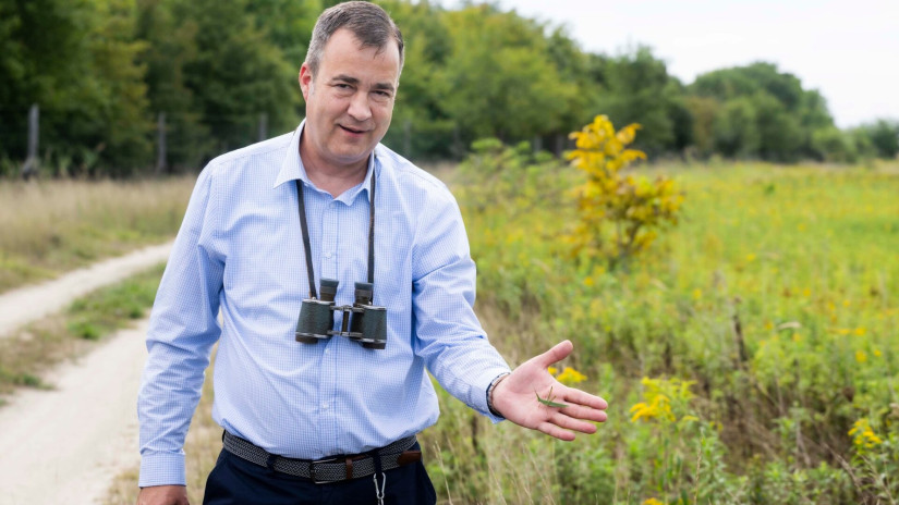 Dr. Rácz András, az Agrárminisztérium természetvédelemért felelős államtitkára.