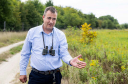 Dr. Rácz András, az Agrárminisztérium természetvédelemért felelős államtitkára.