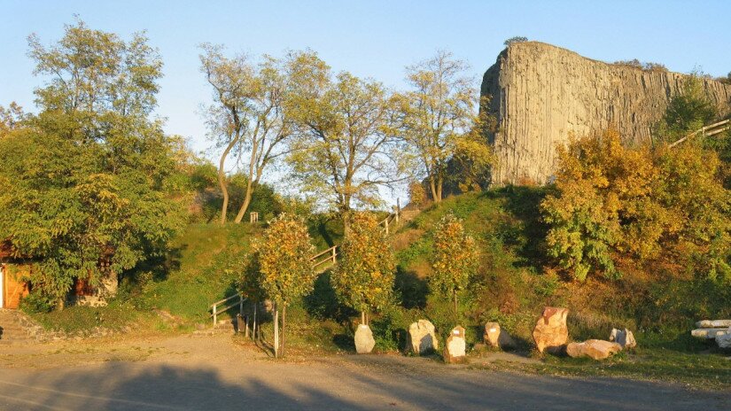 Hegyestű ősszel - panoráma kép