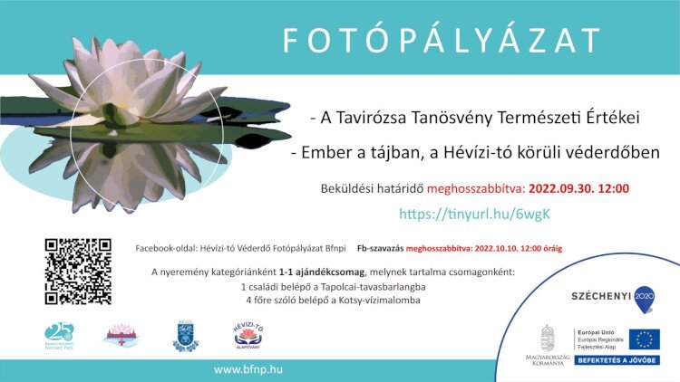 Fotópályázat: A Tavirózsa Tanösvény természeti értékei és ember a tájban