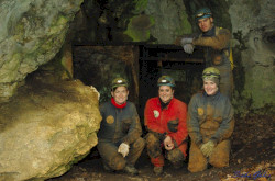 Höhleneingang, Szentgáler Kőlik Höhle