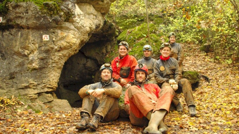 Höhleneingang, Szentgáler Kőlik Höhle