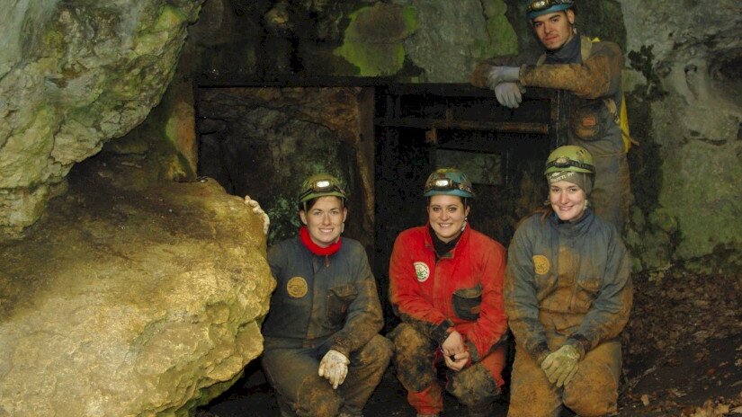 Höhleneingang, Szentgáler Kőlik Höhle