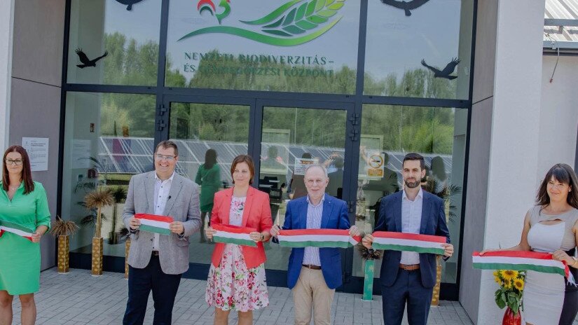 Hosszú távú génmegőrzést biztosító új épületet adtak át Tápiószelén