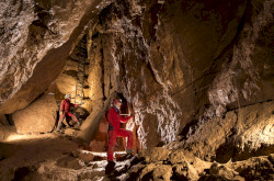 In der Csodabogyós Höhle