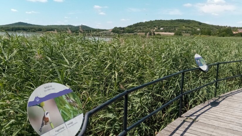 Ismeretterjesztő táblák a pallósoron