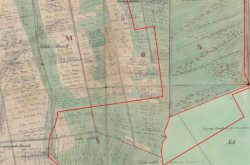 Kataszteri térkép - Batyk - 1857
