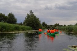 Kenuzás a Kis-Balatonon