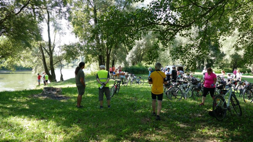 Kerékpártúra az AoE Bike Trail nyomvonalán, a Mura-Dráva-Duna Bioszféra Rezervátumban