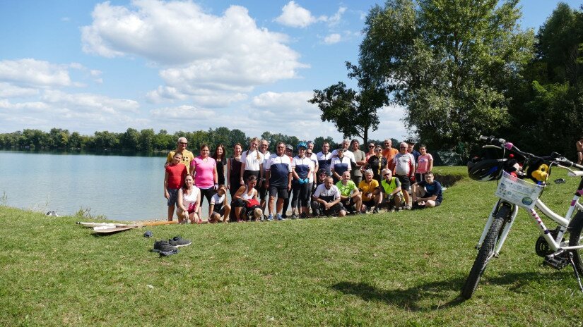 Kerékpártúra az AoE Bike Trail nyomvonalán, a Mura-Dráva-Duna Bioszféra Rezervátumban