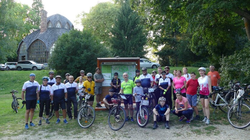 Kerékpártúra az AoE Bike Trail nyomvonalán, a Mura-Dráva-Duna Bioszféra Rezervátumban