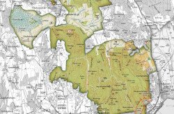 Keszthely-Gebirge Karte