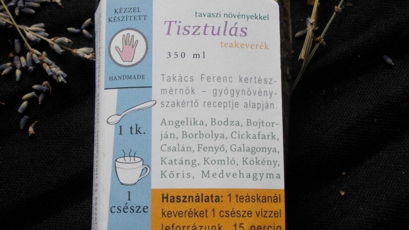 Kézműves gyógynövény teakeverék