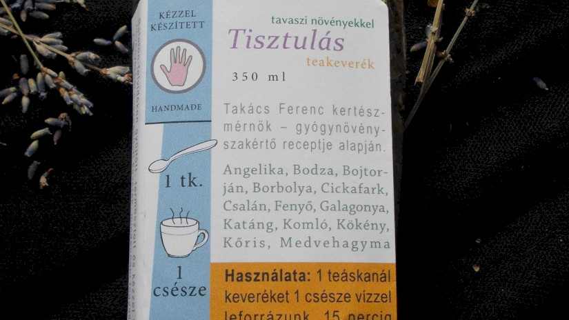 Kézműves gyógynövény teakeverék