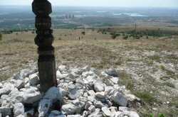 Kopjafa a Baglyas csúcsán