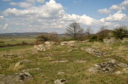 Landschaft vom Káli-Becken