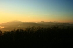 Landschaft vom Káli-Becken