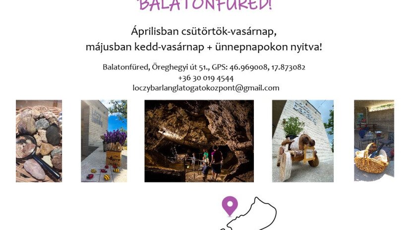 Lóczy-barlang Látogatóközpont Pünkösdkor is nyitva!
