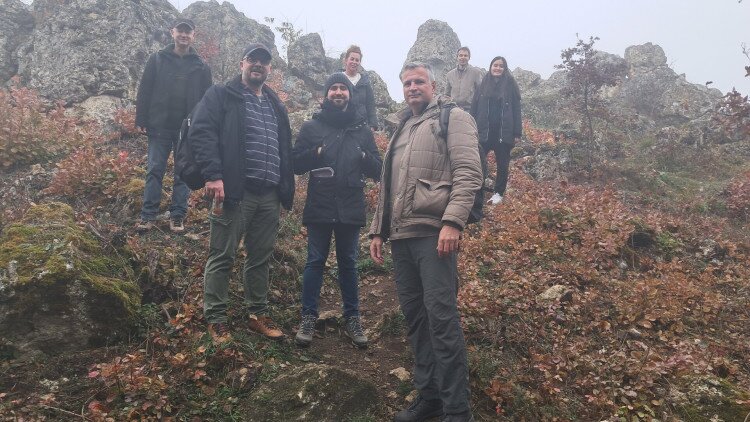 Önkéntesek a Tihanyi-félszigeten