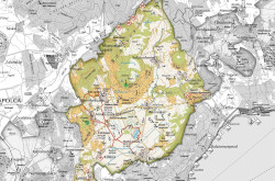 Map of Káli Basin